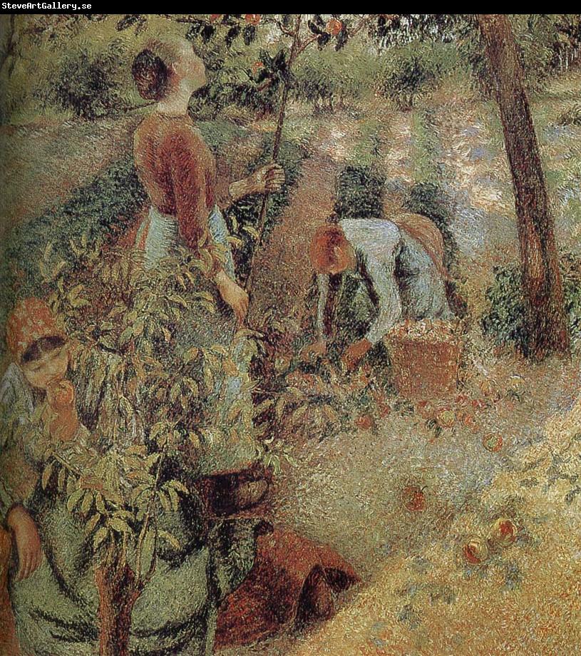 Camille Pissarro woman picking apples